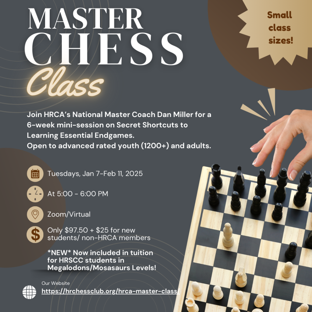 Masters class flyer